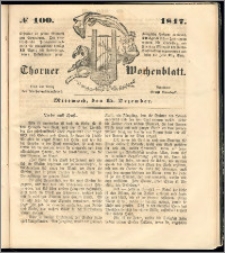 Thorner Wochenblatt 1847, No. 100 + Beilage, Zweite Beilage