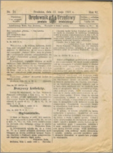 Orędownik Urzędowy powiatu brodnickiego R. 1925, Nr 26