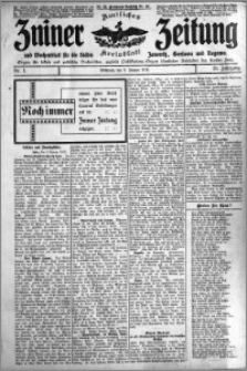 Zniner Zeitung 1912.01.03 R. 25 nr 1
