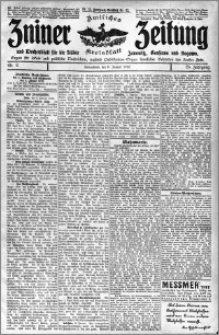 Zniner Zeitung 1912.01.06 R. 25 nr 2