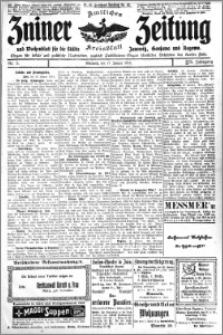 Zniner Zeitung 1912.01.17 R. 25 nr 5
