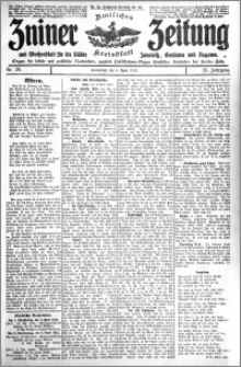 Zniner Zeitung 1912.04.06 R. 25 nr 28