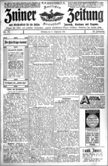 Zniner Zeitung 1912.09.11 R. 25 nr 73