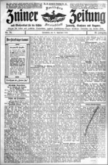 Zniner Zeitung 1912.09.14 R. 25 nr 74