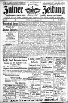 Zniner Zeitung 1912.09.25 R. 25 nr 77