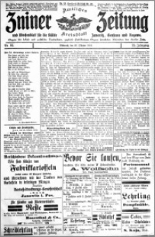 Zniner Zeitung 1912.10.23 R. 25 nr 85
