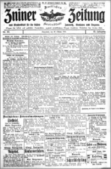 Zniner Zeitung 1912.10.28 R. 25 nr 86