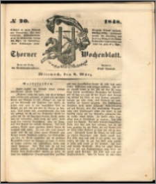 Thorner Wochenblatt 1848, No. 20 + Beilage