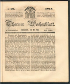 Thorner Wochenblatt 1848, No. 60 + Beilage