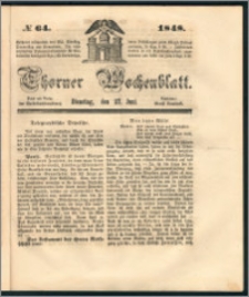 Thorner Wochenblatt 1848, No. 64 + Beilage
