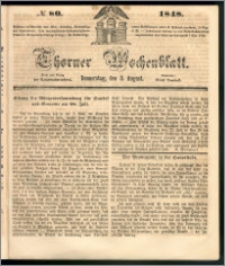 Thorner Wochenblatt 1848, No. 80