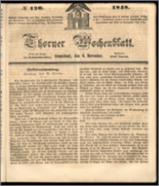 Thorner Wochenblatt 1848, No. 120 + Beilage