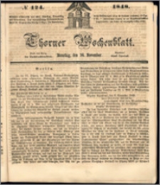 Thorner Wochenblatt 1848, No. 124 + Beilage