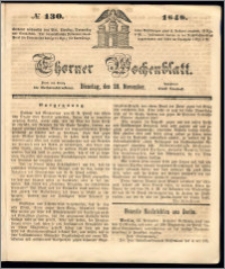 Thorner Wochenblatt 1848, No. 130