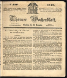 Thorner Wochenblatt 1848, No. 136 + Beilage