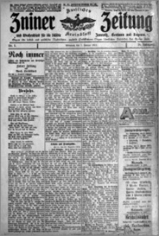 Zniner Zeitung 1913.01.03 R. 26 nr 1