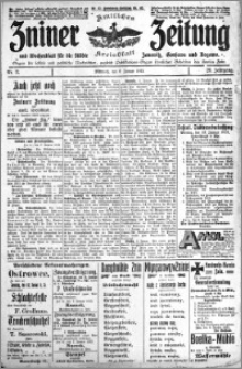 Zniner Zeitung 1913.01.08 R. 26 nr 3