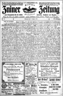 Zniner Zeitung 1913.01.15 R. 26 nr 5