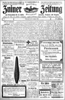 Zniner Zeitung 1913.01.22 R. 26 nr 7