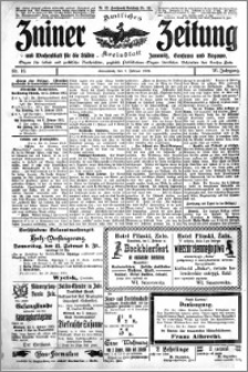Zniner Zeitung 1913.01.29 R. 26 nr 10