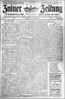 Zniner Zeitung 1913.02.12 R. 26 nr 13