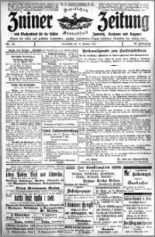 Zniner Zeitung 1913.02.15 R. 26 nr 14