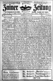 Zniner Zeitung 1913.02.25 R. 26 nr 17