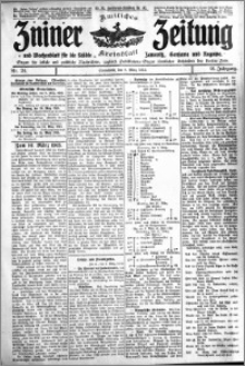 Zniner Zeitung 1913.03.08 R. 26 nr 20