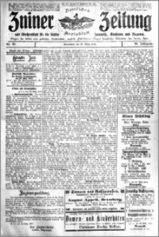 Zniner Zeitung 1913.03.29 R. 26 nr 26