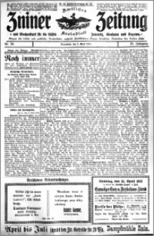 Zniner Zeitung 1913.04.05 R. 26 nr 28