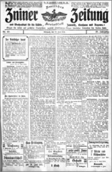 Zniner Zeitung 1913.06.18 R. 26 nr 49