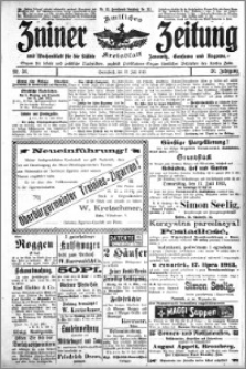 Zniner Zeitung 1913.07.12 R. 26 nr 56