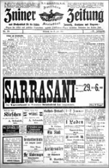 Zniner Zeitung 1913.07.23 R. 26 nr 59