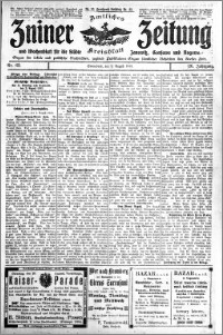Zniner Zeitung 1913.08.02 R. 26 nr 62