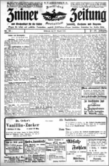 Zniner Zeitung 1913.08.27 R. 26 nr 69