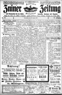 Zniner Zeitung 1913.08.30 R. 26 nr 70