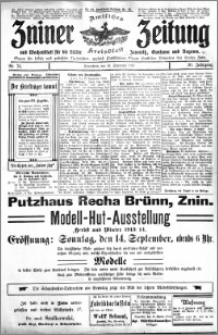 Zniner Zeitung 1913.09.13 R. 26 nr 74