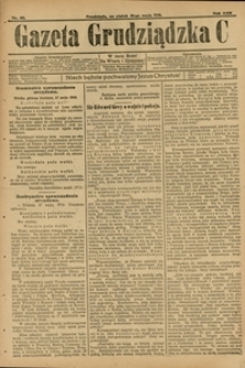 Gazeta Grudziądzka 1916.05.19. R.22 nr 60 + dodatek
