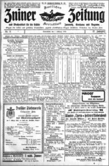 Zniner Zeitung 1914.02.07 R. 27 nr 11