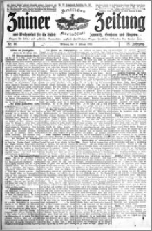 Zniner Zeitung 1914.02.11 R. 27 nr 12