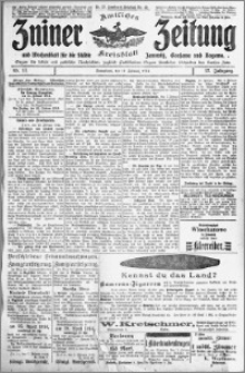 Zniner Zeitung 1914.02.14 R. 27 nr 13