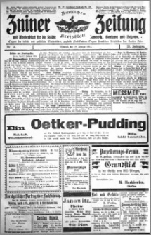 Zniner Zeitung 1914.02.18 R. 27 nr 14