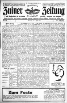 Zniner Zeitung 1914.08.28 R. 27 nr 28
