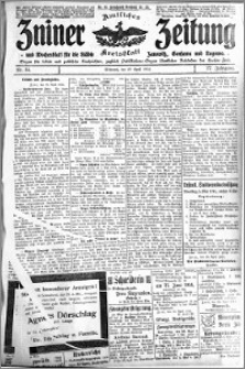 Zniner Zeitung 1914.04.29 R. 27 nr 34