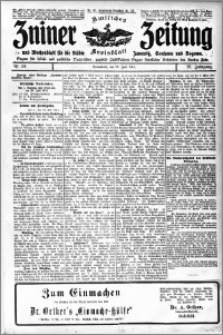 Zniner Zeitung 1914.07.25 R. 27 nr 59