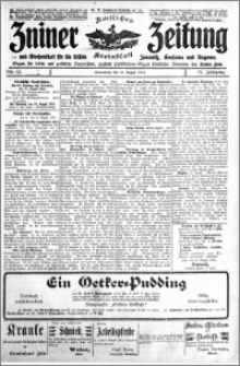 Zniner Zeitung 1914.08.15 R. 27 nr 65
