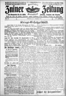 Zniner Zeitung 1914.09.16 R. 27 nr 74