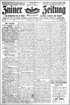 Zniner Zeitung 1914.10.31 R. 27 nr 87