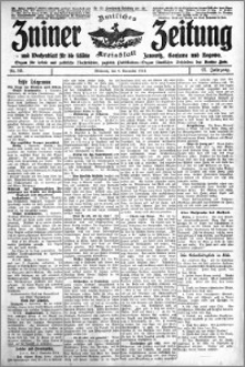 Zniner Zeitung 1914.11.04 R. 27 nr 88