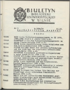 Biuletyn Biblioteki Uniwersyteckiej w Wilnie 1936/1937 nr 9